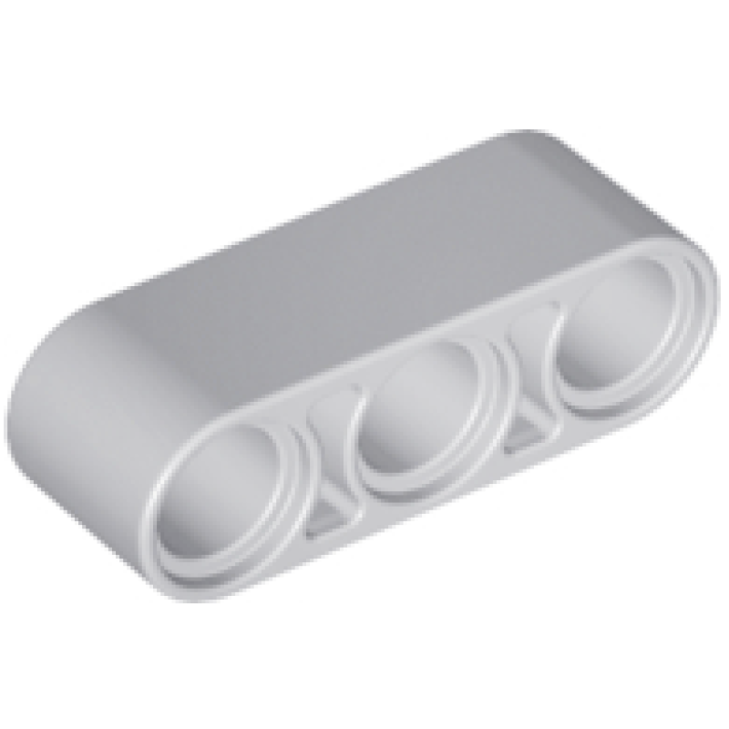 Technic, Hefbalk Dik 1x3 Light Bluish Gray